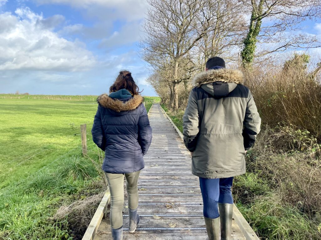 Randonneurs - Parc Naturel Régional du Cotentin et du Bessin